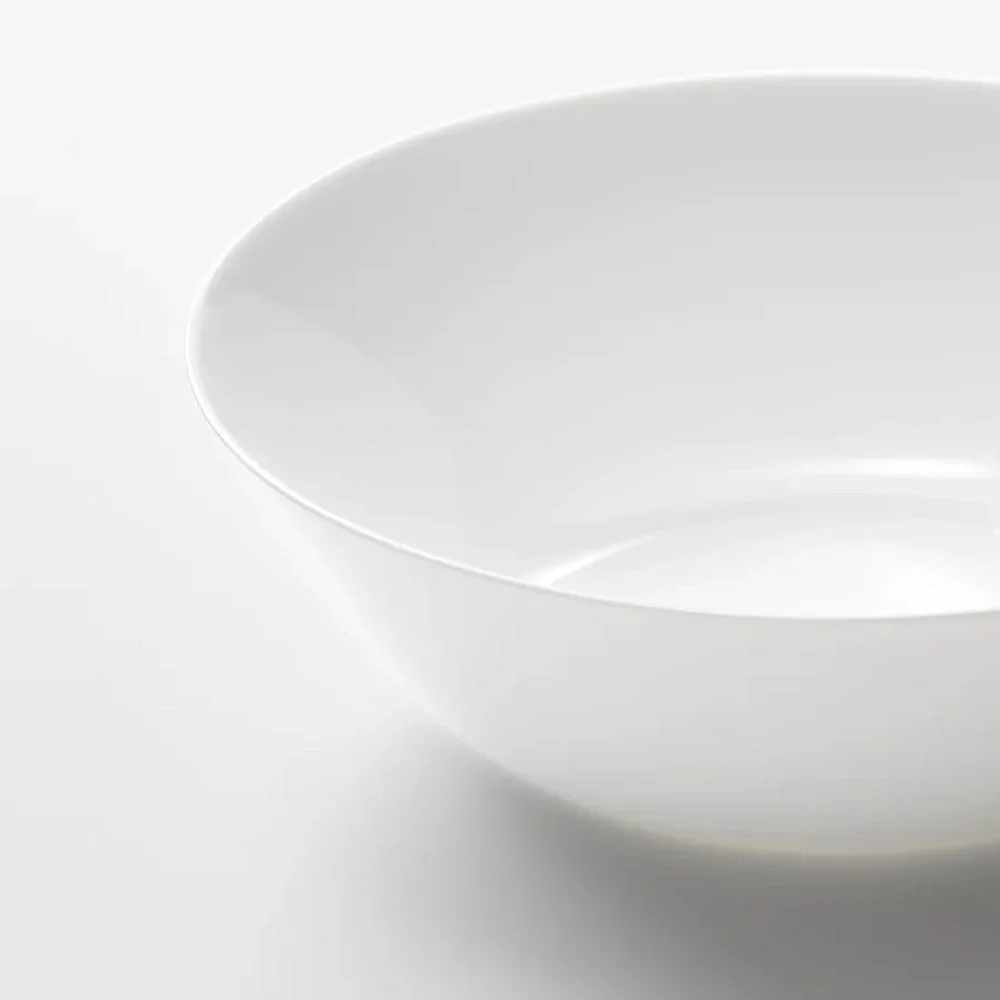 2 OFTAST Serving bowls, white, 9 